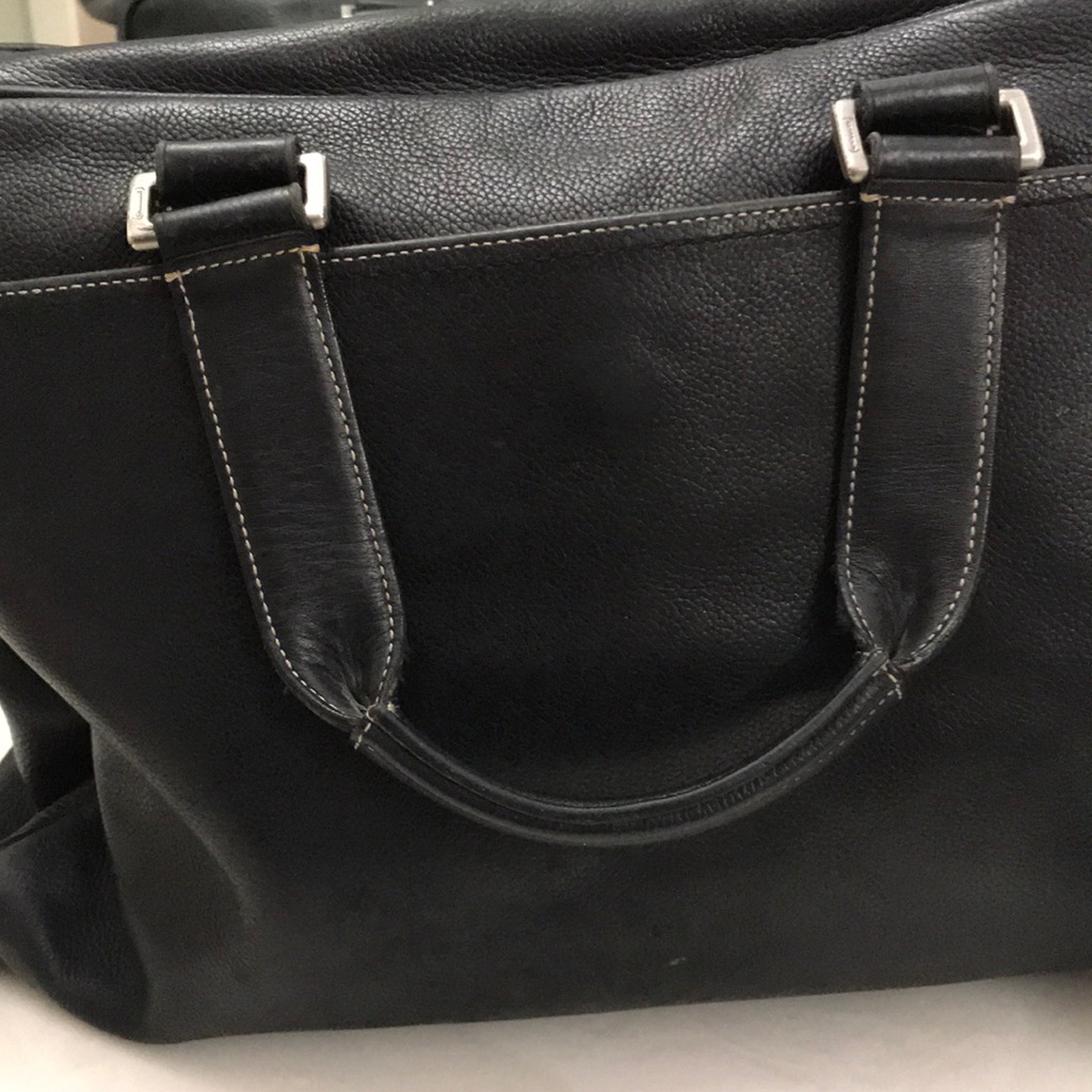 Coach Genuine Leather Messenger Computer Bag